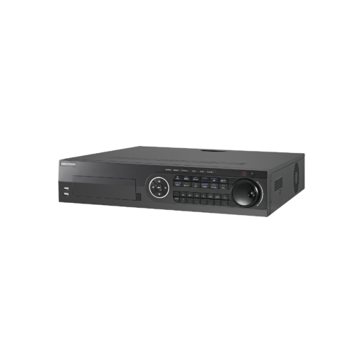 IDS-8116HQHI-M8/S(S)-HIKVISION-DVR 16 Canales TurboHD + 4 Canales IP / 4 Megapixel /  8 Bahías de Disco Duro / 16 Entradas de Audio Fisicas (Microfono por Separado) / 16 Entradas de Alarma / POS / H.265+