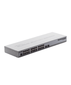CRS326-24G-2S+RM-MIKROTIK-Switch Sistema Operativo Dual 24 Puertos Gigabit Ethernet y 2 Puertos SFP+