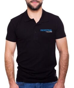 PLAAPBS-AccessPRO-Playera Tipo Polo Color Negro INDUSTRIAL by AccessPRO